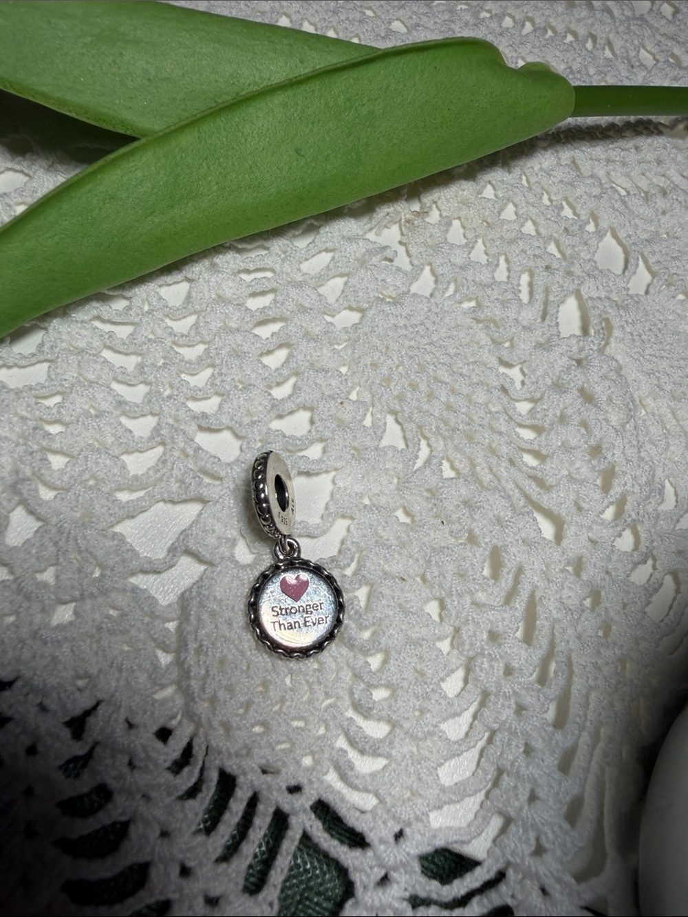 Pandora Sterling Silver ”United together “ Stronger Than Ever Dangle Charm